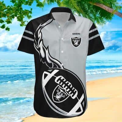 Las Vegas Raiders Hawaiian Shirt Summer Beach Gift Las Vegas Raiders Hawaiian Shirt Summer Beach Gift