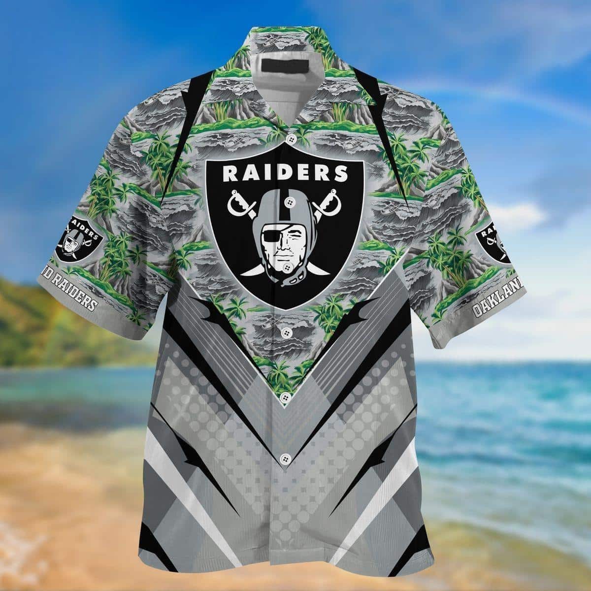 NFL Las Vegas Raiders Hawaiian Shirt Summer Vacation Gift NFL Las Vegas Raiders Hawaiian Shirt Summer Vacation Gift