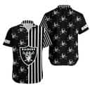 Las Vegas Raiders Hawaiian Shirt Stripes And Skull All Over Print Las Vegas Raiders Hawaiian Shirt Stripes And Skull All Over Print