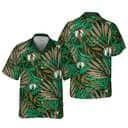 NBA Boston Celtics Hawaiian Shirt Tropical Palm Leaves NBA Boston Celtics Hawaiian Shirt Tropical Palm Leaves