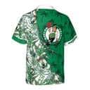 NBA Boston Celtics Tropical Flowers Hawaiian Shirt