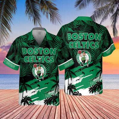 Boston Celtics Hawaiian Shirt Summer Beach Gift Boston Celtics Hawaiian Shirt Summer Beach Gift