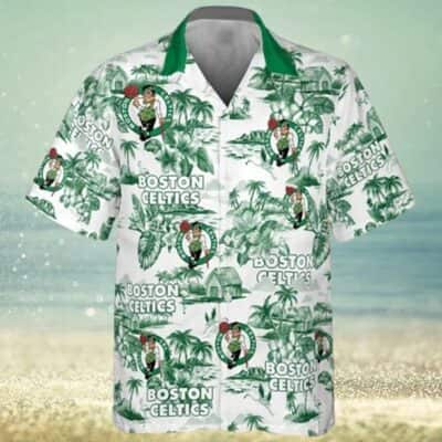 Boston Celtics Hawaiian Shirt Island Pattern Gift For Beach Trip Boston Celtics Hawaiian Shirt Island Pattern Gift For Beach Trip