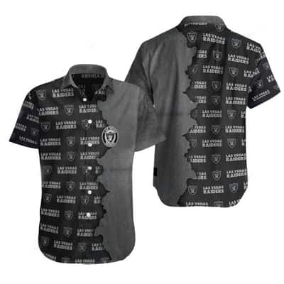 Oakland Las Vegas Raiders Hawaiian Shirt For Men Oakland Las Vegas Raiders Hawaiian Shirt For Men