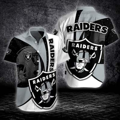 Las Vegas Raiders Hawaiian Shirt Football Gift For Him
