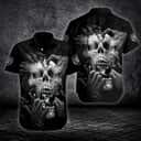 Black Aloha Skull Las Vegas Raiders Hawaiian Shirt Black Aloha Skull Las Vegas Raiders Hawaiian Shirt