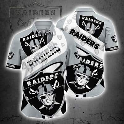 Las Vegas Raiders NFL Hawaiian Shirt Gift For Football Fans Las Vegas Raiders NFL Hawaiian Shirt Gift For Football Fans