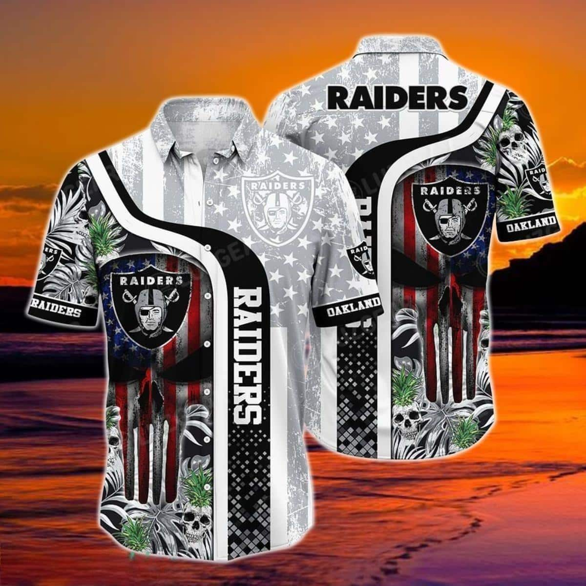 Las Vegas Raiders NFL Hawaiian Shirt Sport Gift For Dad