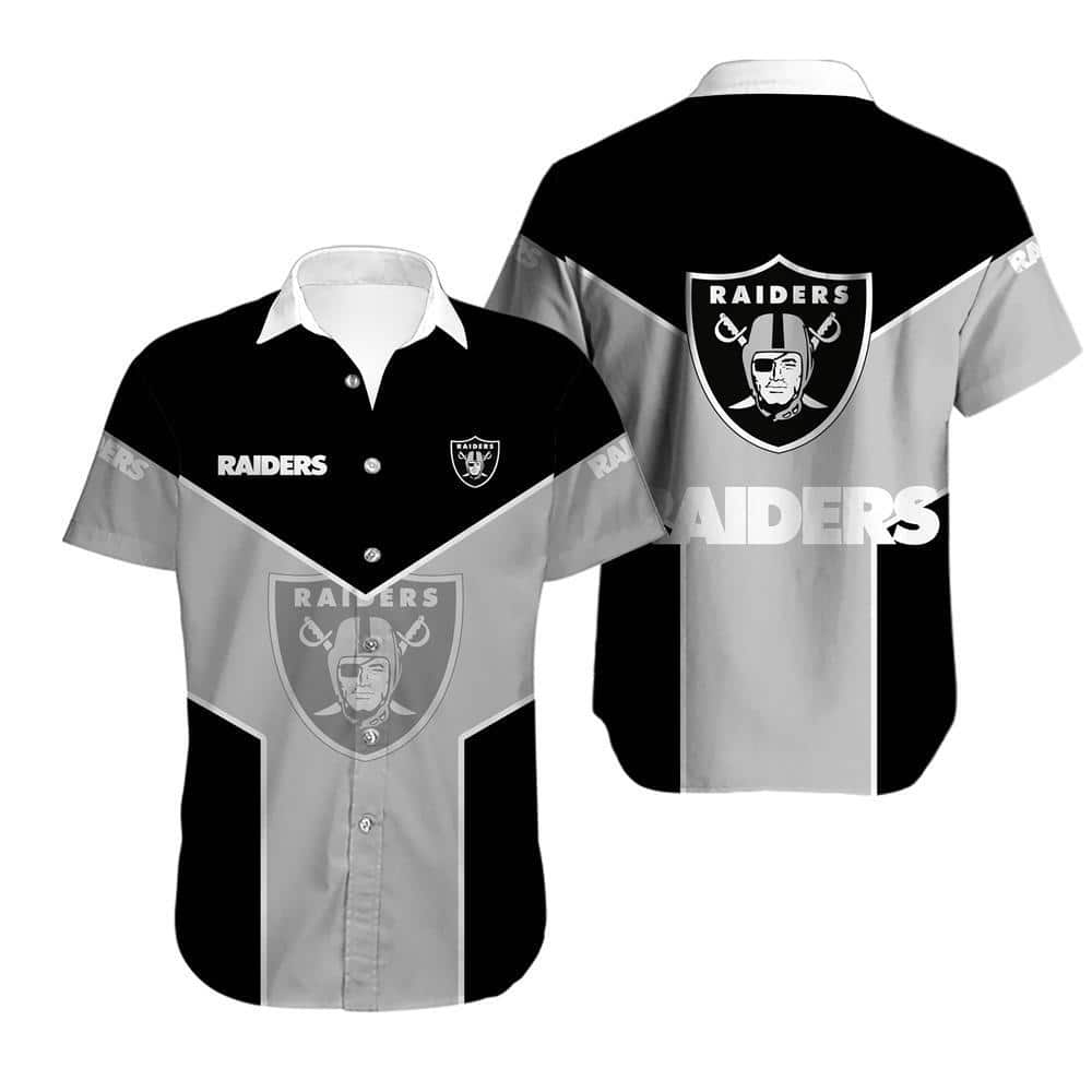 Las Vegas Raiders NFL Hawaiian Shirt Beach Gift For Him Las Vegas Raiders NFL Hawaiian Shirt Beach Gift For Him