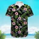 NFL Philadelphia Eagles Hawaiian Shirt Hibiscus Flower Pattern Beach Gift For Dad