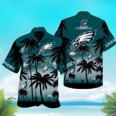 NFL Philadelphia Eagles Hawaiian Shirt Gift For Beach Vacation NFL Philadelphia Eagles Hawaiian Shirt Gift For Beach Vacation