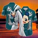 Cool Mickey Mouse Disney NFL Philadelphia Eagles Hawaiian Shirt