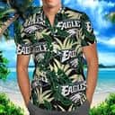 NFL Philadelphia Eagles Hawaiian Shirt Banana Leaf Beach Lovers Gift NFL Philadelphia Eagles Hawaiian Shirt Banana Leaf Beach Lovers Gift