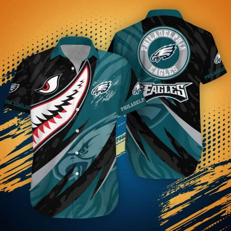 NFL Philadelphia Eagles Hawaiian Shirt Football Gift For Boyfriend