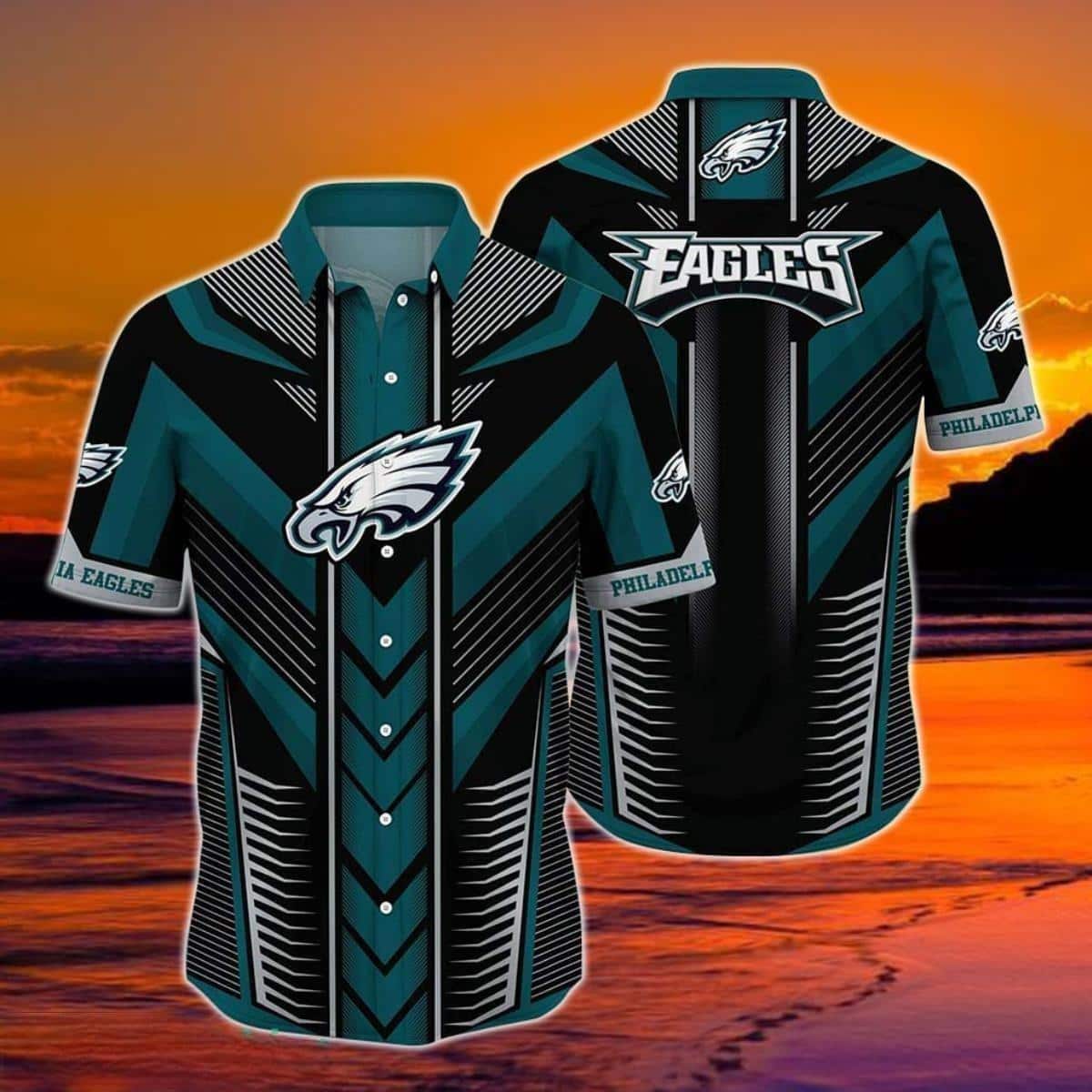 Philadelphia Eagles Hawaiian Shirt Gift For NFL Fans Philadelphia Eagles Hawaiian Shirt Gift For NFL Fans