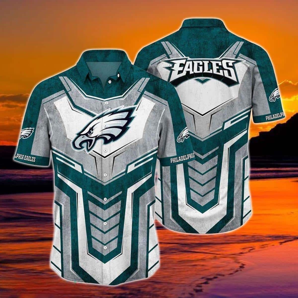 Philadelphia Eagles NFL Hawaiian Shirt Football Gift For Boyfriend Philadelphia Eagles NFL Hawaiian Shirt Football Gift For Boyfriend