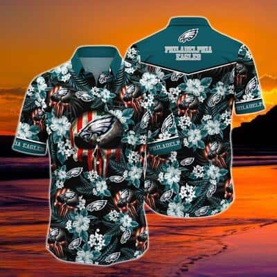 NFL Philadelphia Eagles Hawaiian Shirt Summer Gift For Son NFL Philadelphia Eagles Hawaiian Shirt Summer Gift For Son