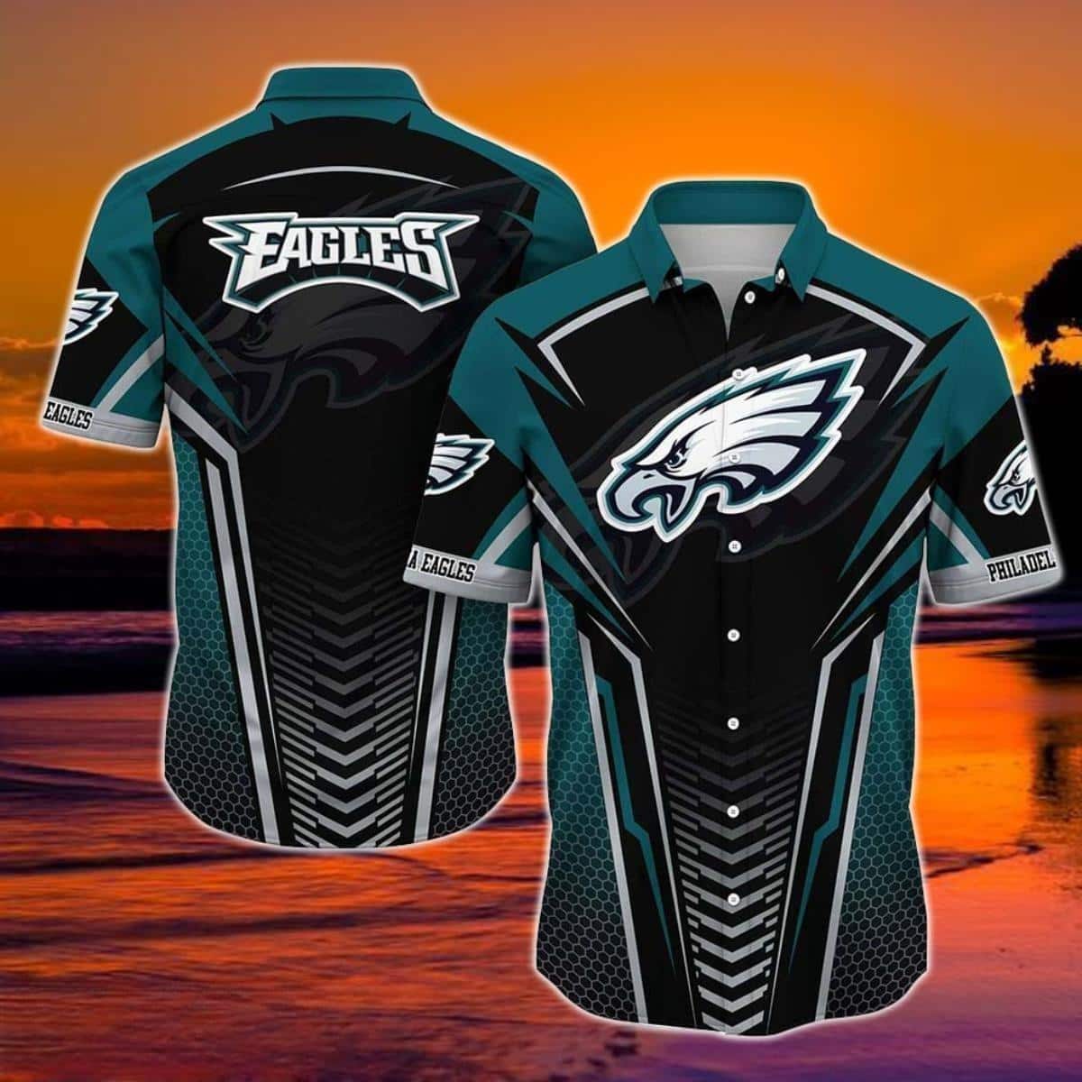 Philadelphia Eagles NFL Hawaiian Shirt For Football Fans Philadelphia Eagles NFL Hawaiian Shirt For Football Fans