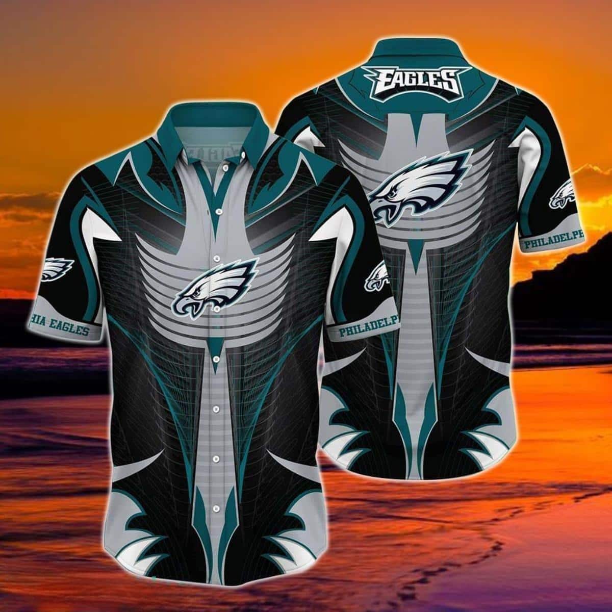Philadelphia Eagles NFL Hawaiian Shirt Football Gift For Fans Philadelphia Eagles NFL Hawaiian Shirt Football Gift For Fans