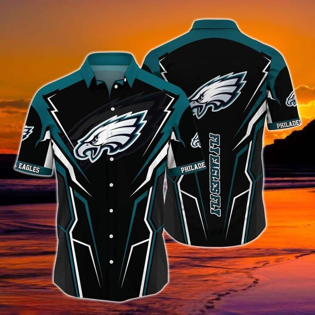 Philadelphia Eagles NFL Hawaiian Shirt Summer Gift For Football Fans Philadelphia Eagles NFL Hawaiian Shirt Summer Gift For Football Fans