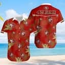 NFL San Francisco 49ers Hawaiian Shirt Summer Beach Gift NFL San Francisco 49ers Hawaiian Shirt Summer Beach Gift
