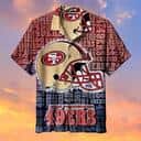 NFL San Francisco 49ers Hawaiian Shirt Football Gift For Dad NFL San Francisco 49ers Hawaiian Shirt Football Gift For Dad