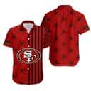 Stripes And Skull NFL San Francisco 49ers Hawaiian Shirt Stripes And Skull NFL San Francisco 49ers Hawaiian Shirt