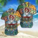 Grateful Dead San Francisco 49ers Hawaiian Shirt Gift For Football Fans Grateful Dead San Francisco 49ers Hawaiian Shirt Gift For Football Fans
