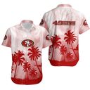 NFL San Francisco 49ers Hawaiian Shirt Coconut Trees NFL San Francisco 49ers Hawaiian Shirt Coconut Trees