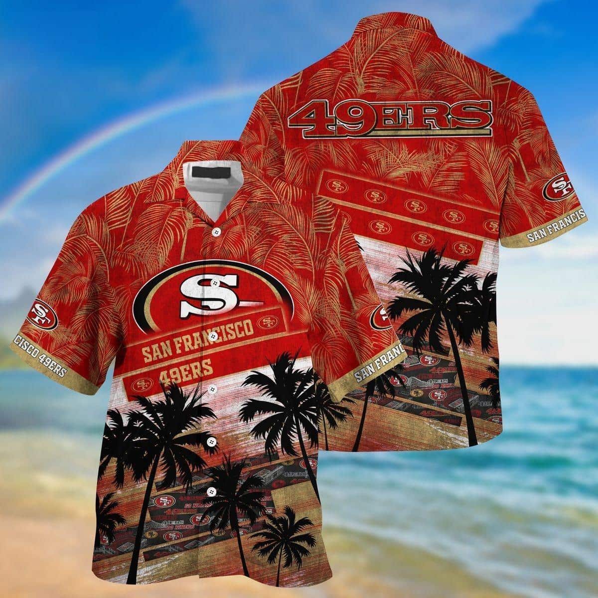 San Francisco 49ers NFL Hawaiian Shirt Trendy Summer Gift San Francisco 49ers NFL Hawaiian Shirt Trendy Summer Gift