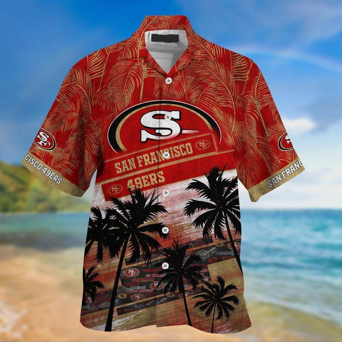 San Francisco 49ers NFL Hawaiian Shirt Trendy Summer Gift San Francisco 49ers NFL Hawaiian Shirt Trendy Summer Gift
