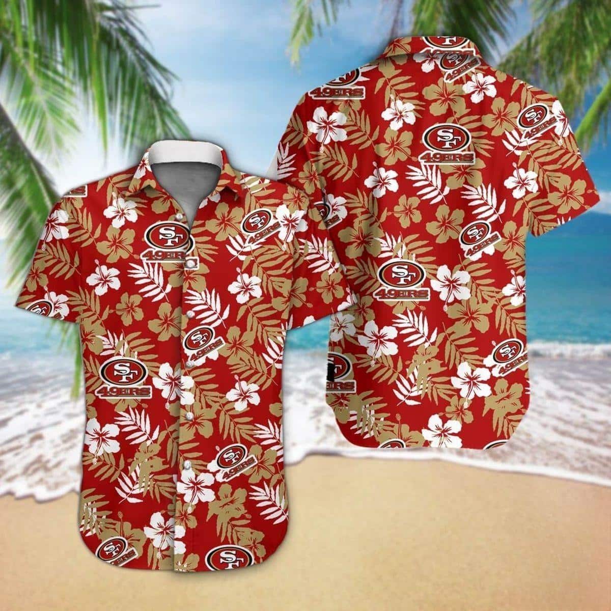 San Francisco 49ers NFL Hawaiian Shirt Gift For Football Fans San Francisco 49ers NFL Hawaiian Shirt Gift For Football Fans