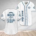 Make Me High Busch Latte Baseball Jersey Beer Lovers Gift