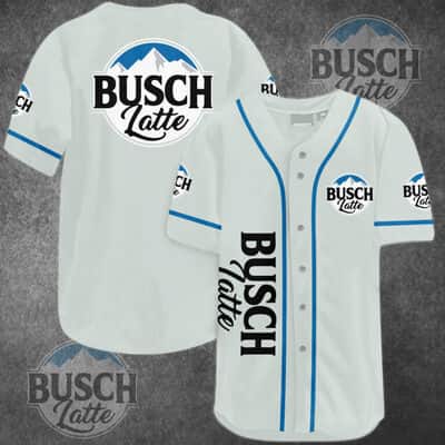 Busch Latte Baseball Jersey Cool Baseball Gift For Dad Busch Latte Baseball Jersey Cool Baseball Gift For Dad