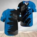 Bud Light Baseball Jersey Metal Crack Pattern Beer Lovers Gift