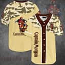 Captain Morgan Baseball Jersey Camouflage Pattern Baseball Fans Gift Captain Morgan Baseball Jersey Camouflage Pattern Baseball Fans Gift