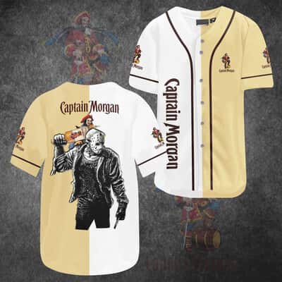 Captain Morgan Baseball Jersey Halloween Jason Voorhees