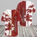 Captain Morgan Baseball Jersey Coconut Tree Pattern