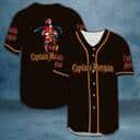 Black Captain Morgan Baseball Jersey Gift For Sports Dad Black Captain Morgan Baseball Jersey Gift For Sports Dad