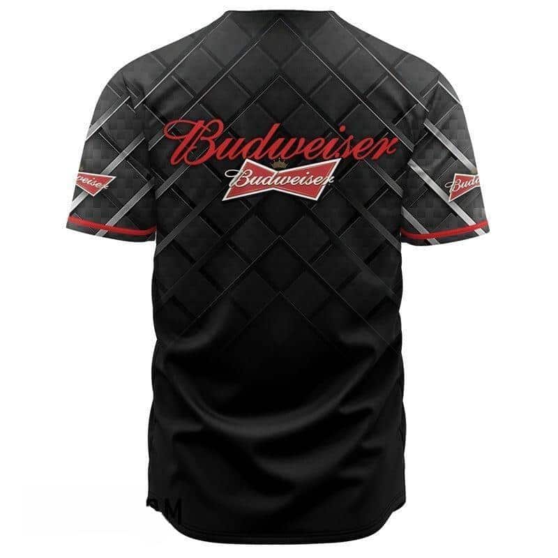 Budweiser Beer Baseball Jersey Gift For Him Budweiser Beer Baseball Jersey Gift For Him