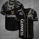 Classic Camouflage Guinness Baseball Jersey Beer Lovers Gift Classic Camouflage Guinness Baseball Jersey Beer Lovers Gift