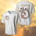 Jesus Baseball Jersey Faith Over Fear Gift For Christian Friend Jesus Baseball Jersey Faith Over Fear Gift For Christian Friend