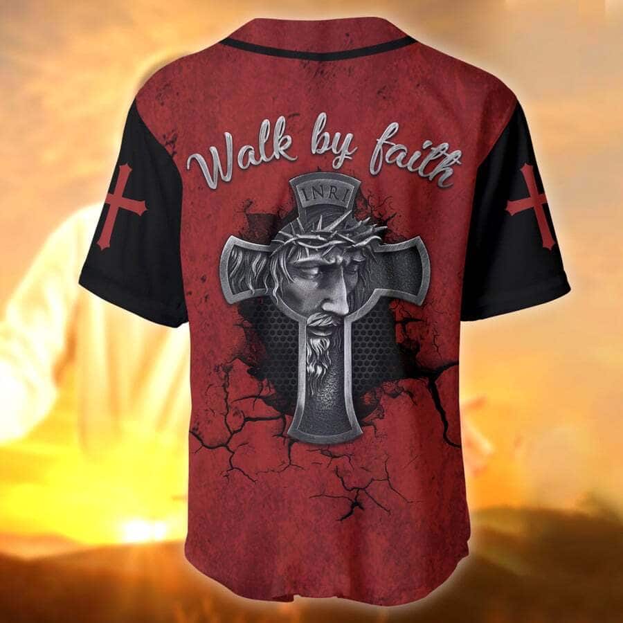 Jesus Baseball Jersey Walk By Faith Jesus Baseball Jersey Walk By Faith