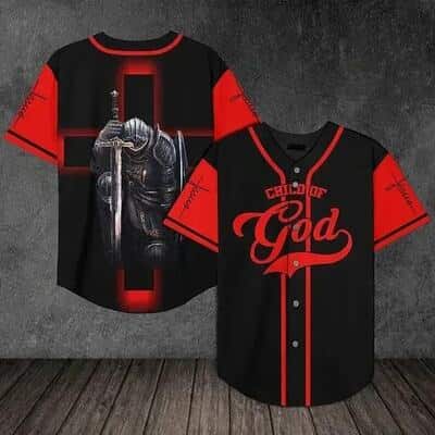 Jesus Baseball Jersey Child Of God