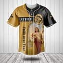 Jesus Baseball Jersey Faith Over Fear All Over Print
