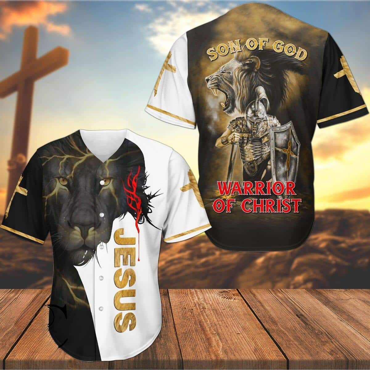 Jesus Baseball Jersey Son Of God Warrior Of Christ Jesus Baseball Jersey Son Of God Warrior Of Christ