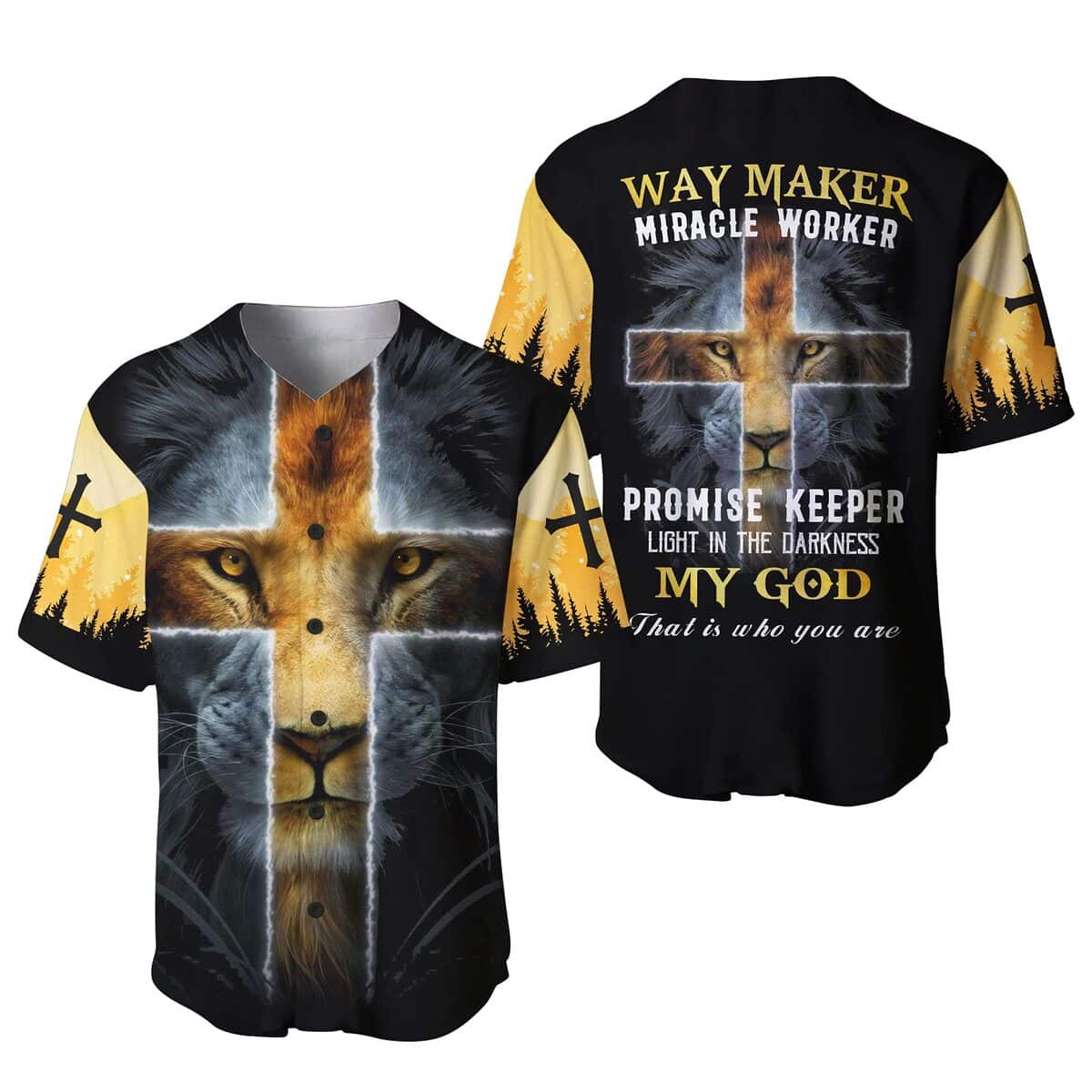 Way Maker Miracle Worker Promise Keeper Light In The Darkness Jesus Baseball Jersey Way Maker Miracle Worker Promise Keeper Light In The Darkness Jesus Baseball Jersey