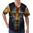 Way Maker Miracle Worker Promise Keeper Light In The Darkness Jesus Baseball Jersey
