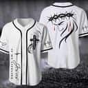 Jesus Is My Lifeline White Baseball Jersey Jesus Is My Lifeline White Baseball Jersey