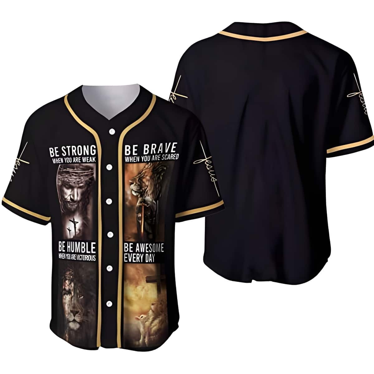 Jesus Baseball Jersey Christian Be Strong Be Brave Be Humble Be Awesome Every Day Jesus Baseball Jersey Christian Be Strong Be Brave Be Humble Be Awesome Every Day
